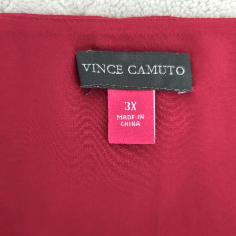 Vince Camuto Pink Silky Dress - Sz 3X - Picture 7 of 8
